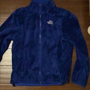 dark blue soft north face